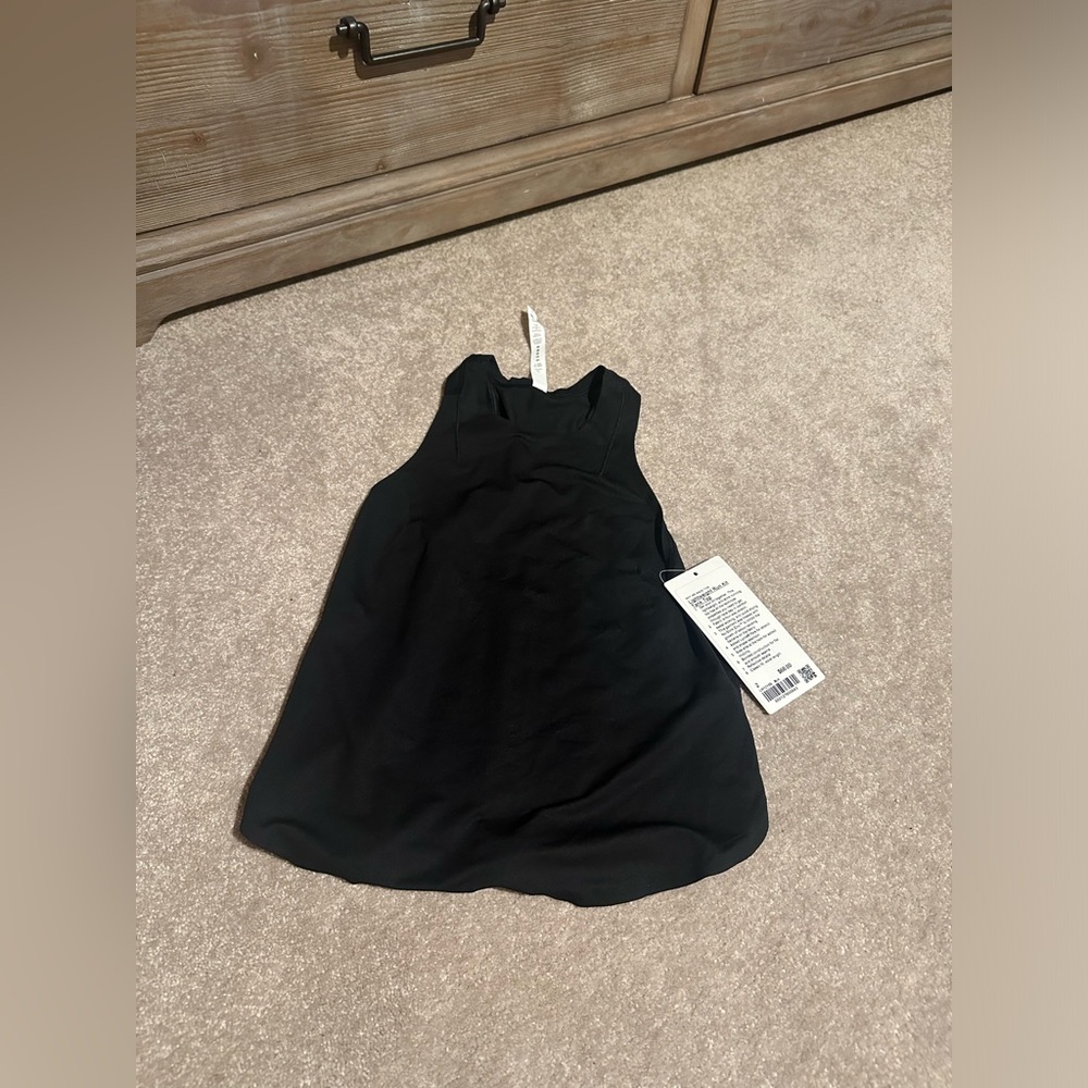 Women’s Lululemon Lightweight Run Kit Tank Top Black size 2 - Picture 3 of 4
